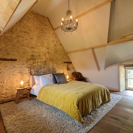 Maison Typique Bretonne Avec Toit De Chaume Camors ภายนอก รูปภาพ
