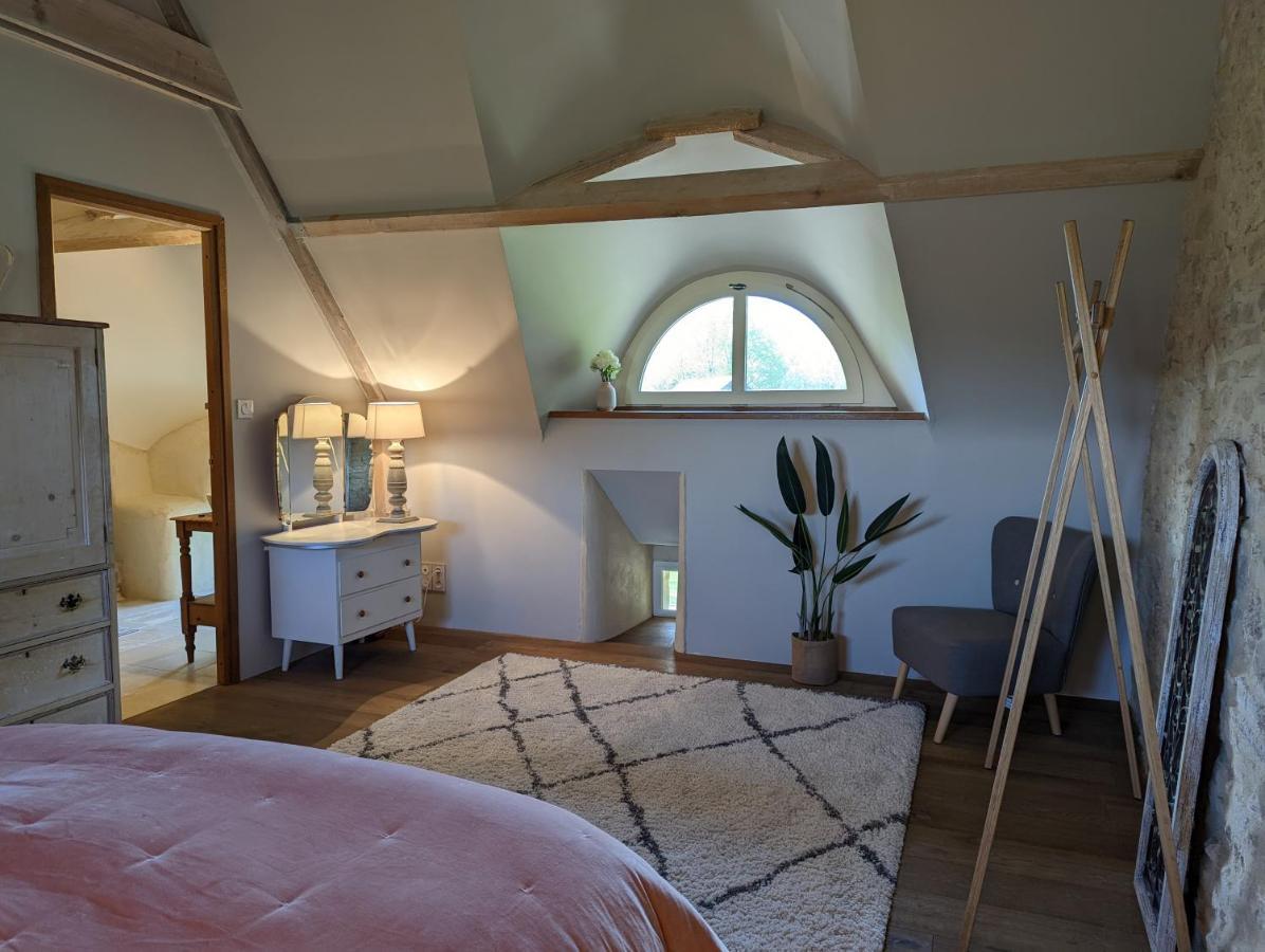 Maison Typique Bretonne Avec Toit De Chaume Camors ภายนอก รูปภาพ