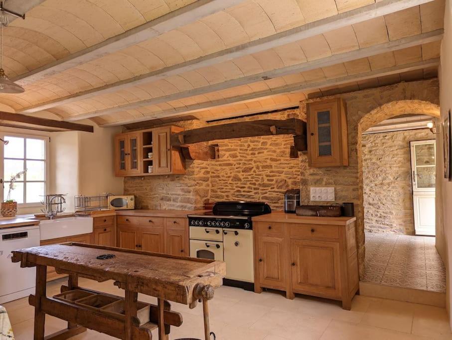 Maison Typique Bretonne Avec Toit De Chaume Camors ภายนอก รูปภาพ